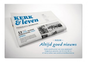 Uit onderzoek bij jongeren tussen 15 en 25 is gebleken dat het parochieblad hen het meeste concentratieproblemen bezorgt tijdens het studeren. Op ruime afstand volgen op plaats 2 en 3 het gemeentebladje en het Belgisch Staatsblad.