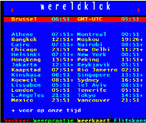 Teletekstpagina 349 hoeft niet meer op een interview van De Wever rekenen.
